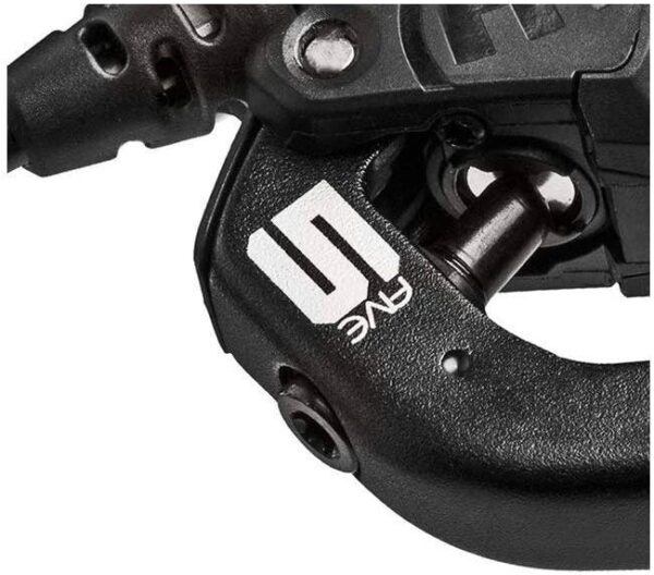 Magura MT5 2-Finger Lightweight Aluminium Bicycle Brake Lever, Useable on Left/Right, 2,200 mm Cable Length, Single Pad Set IncludingAccessories