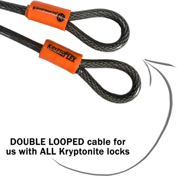 Kryptonite KryptoFlex Security Cable, 7 ft (10nm)