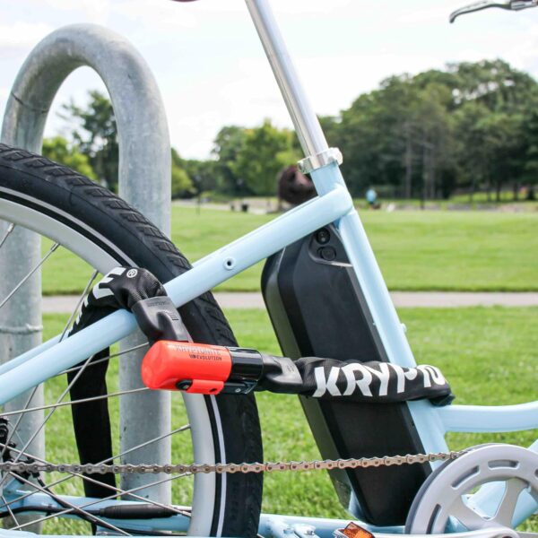 Kryptonite Evolution 4 Integrated Chain Bicycle Lock 5.25