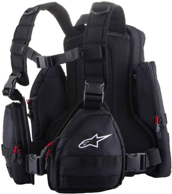 Alpinestars 6104524-12-OS: Techdura Tactical Pack Black/White