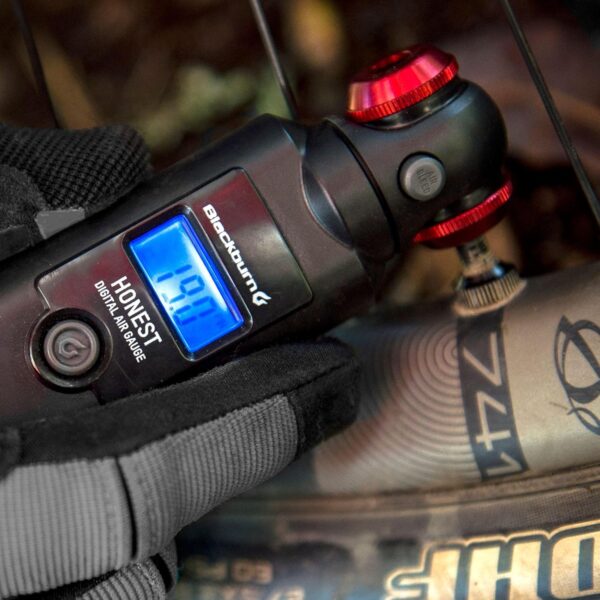 Blackburn Honest Digital Pressure Gauge - Black