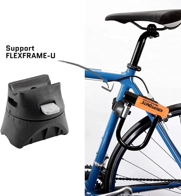 Kryptonite Evolution 11mm U-Lock with FlexFrame-U Bracket