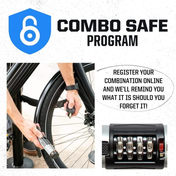 Kryptonite Keeper Combination Integrated Bicycle Chain (7mm X 90cm)